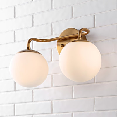 Meuble-lavabo contemporain 2 lumières Louis