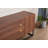 Walnut Brown Wood Console Table