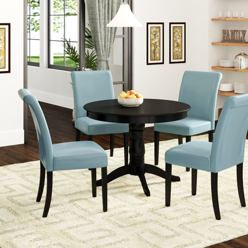 Ensemble repas 4 personnes Norwell, Bleu ciel