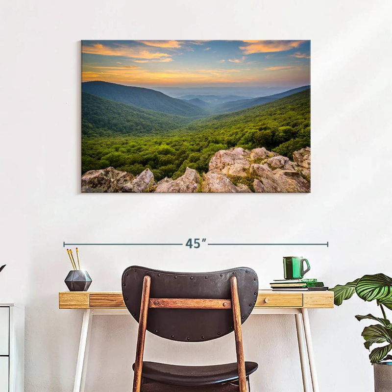 Alvord Shenandoah Valley Outlook, 26" H x 39" W