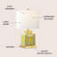 Lampe de table 22 po Thoman-947970746