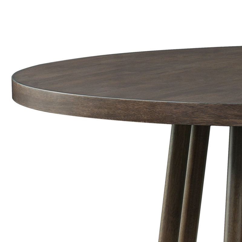 Wales 47" Solid Wood Dining Table, Walnut