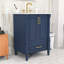 Meuble-lavabo avec pieds français sculptés, lavabo en céramique, tablette réglable et tiroir-1223100675