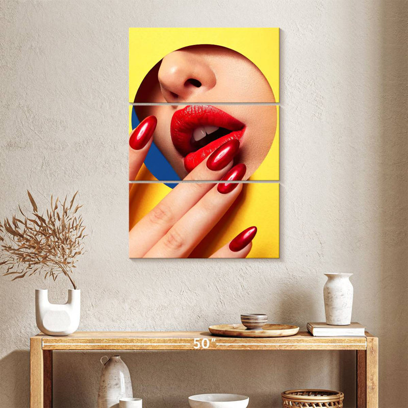 Sexy Nails, 38" H x 24" W