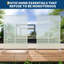 Clôtures de jardin décoratives en métal - H 72 po-126064533