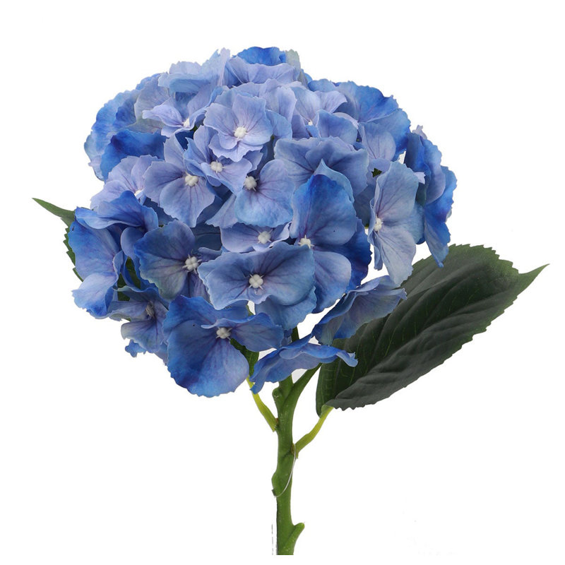 Fleur artificielle d'hortensia Natural Touch, Vert