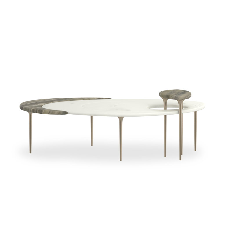 Resonance Stone Top Single Coffee Table