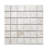 Galleria Taj Mahal 2" x 2" White Matte Porcelain Mosaic Floor and Wall Tile