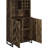 Harlie Rustic Oak 2-doors Wine Cabinet