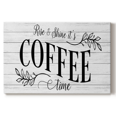 Coffee Time -Gallery Wrapped Cavas
