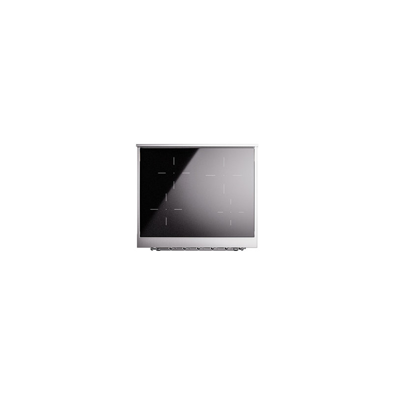 ILVE Nostalgie II 30 in Induction Range, Stainless Steel/Chrome