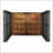 5-pieces Outdoor Patio Wicker Bar Set, Bar Height Chairs With Non-Slip Feet And Fixed Rope