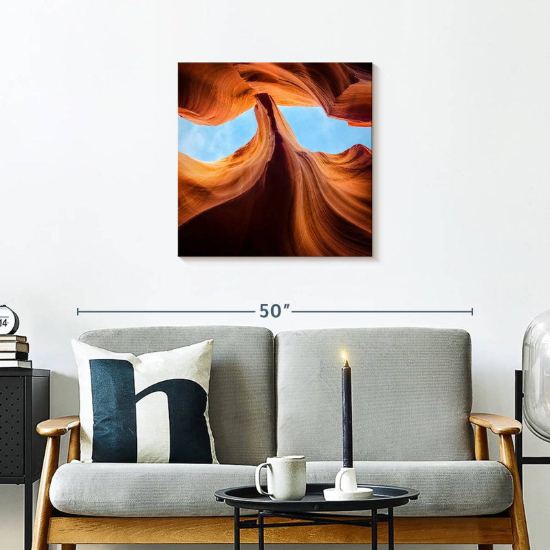 Alvord The Crack Antelope Canyon, H 24 po x l 24 po