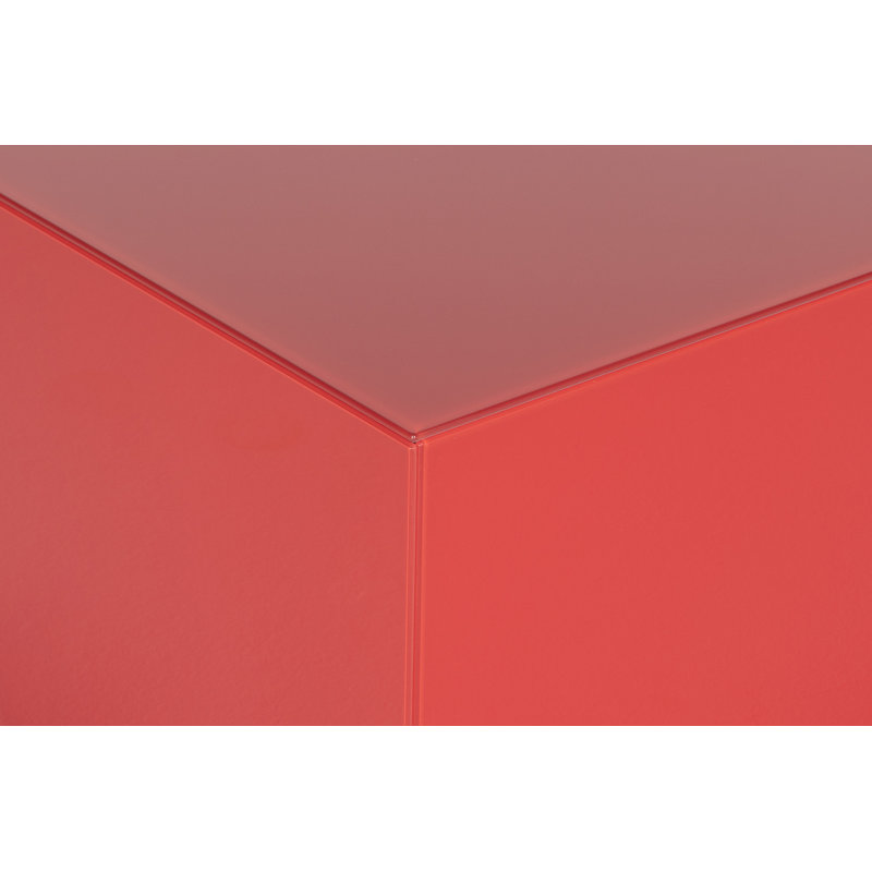 Table de bout Mcmartin, Rouge écarlate