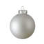 Ensemble d'ornement boule de Noël en verre 40 carats à 2 finitions-631038401