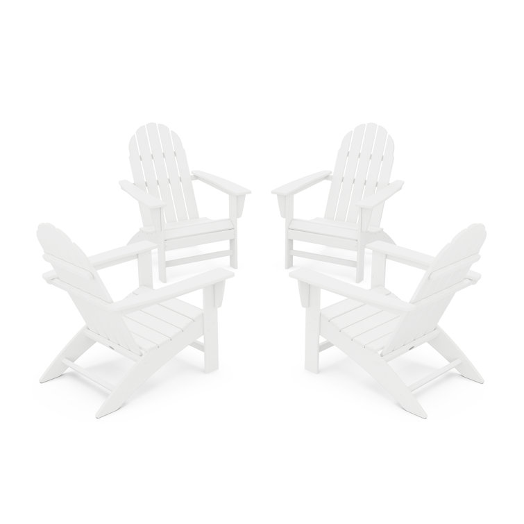Vineyard 4-Piece Adirondack Conversation Set