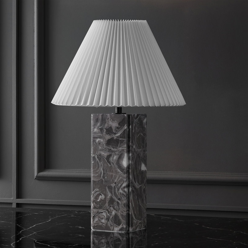 Mackenzie Standard Table Lamp, Light Gray