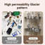 Serviteur de douche d'angle transparent avec crochet-272903608