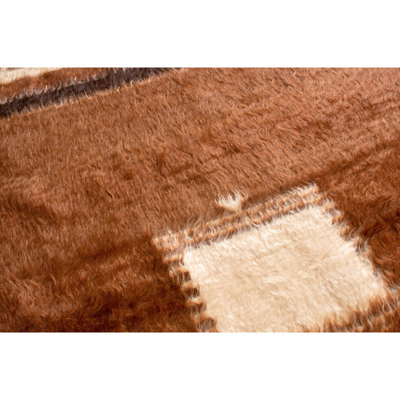 One-of-a-Kind 4'5" X 6'1" Hand Knotted Area Rug