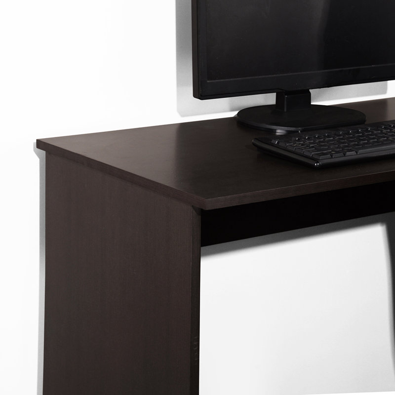 Angeletta L-Shaped Computer Desk, Dark Brown