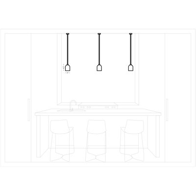 Mini-luminaire suspendu Émile de Génération Lighting 