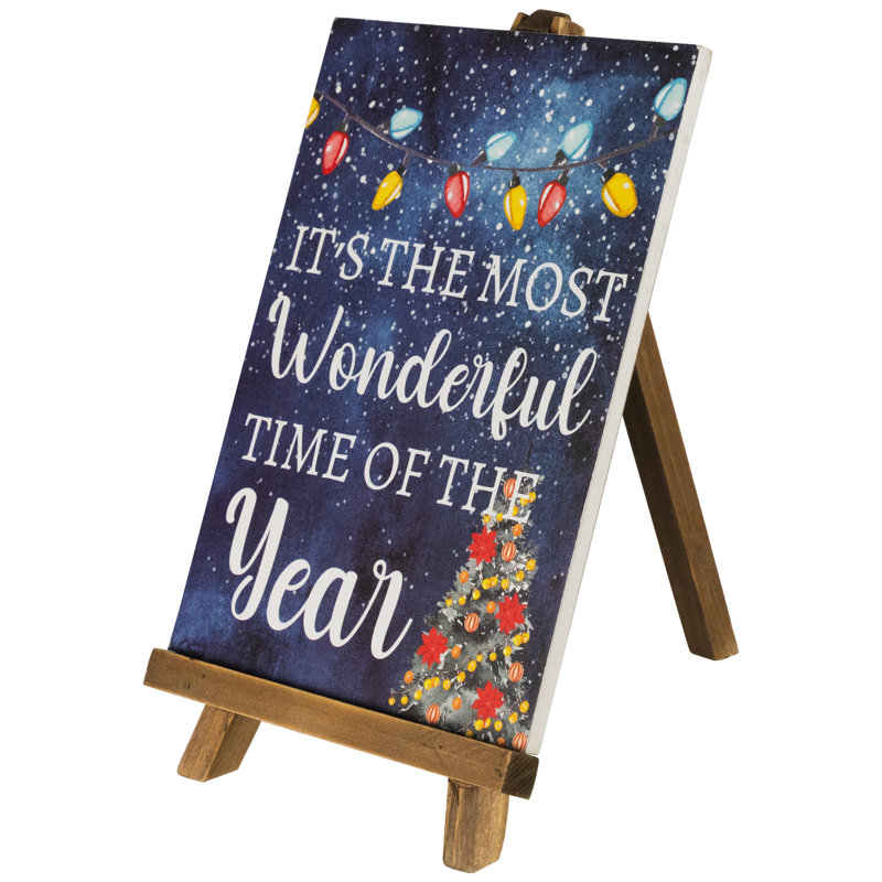 C'est le signe de Noël le plus merveilleux de l'année - 9,25 po