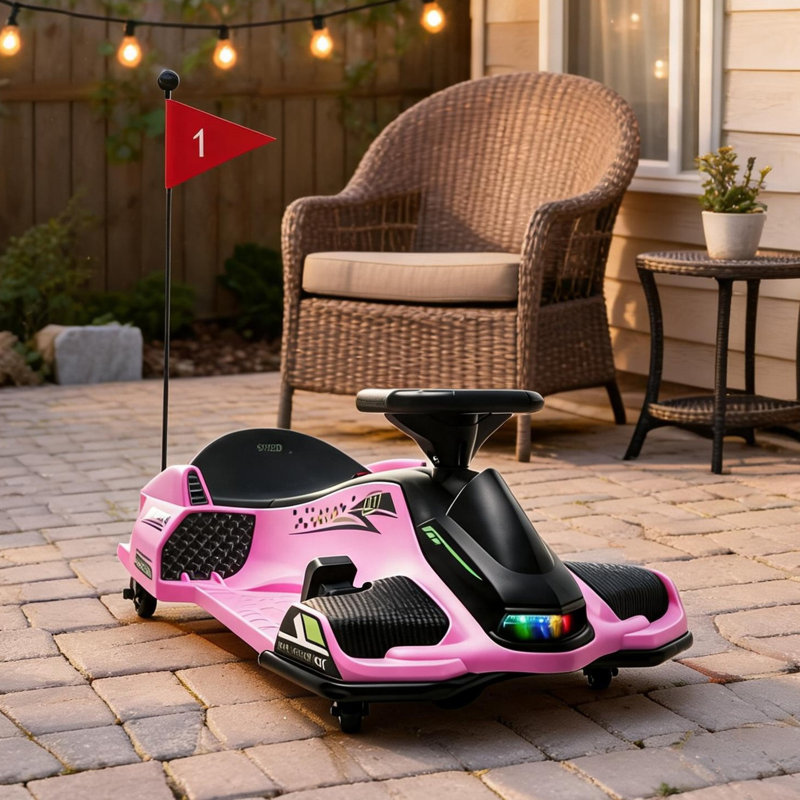 Poussette réglable pour jouets pour bébé, d'une capacité de 110 lb, rose et 35,5 lb