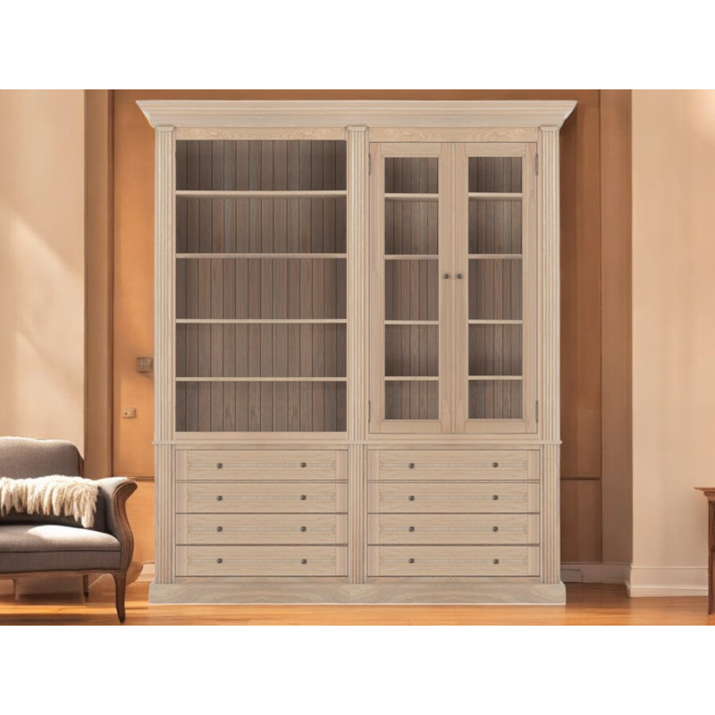 Arterburn 94.48cm H x 78.74cm W Library Bookcase