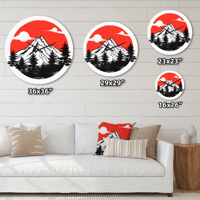 Cashaun - Japan Wall Clock, Large