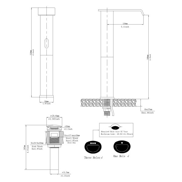 Dimensions du produit