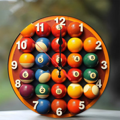 Colorful Pool Balls Game Set for Adults Leisure Fun