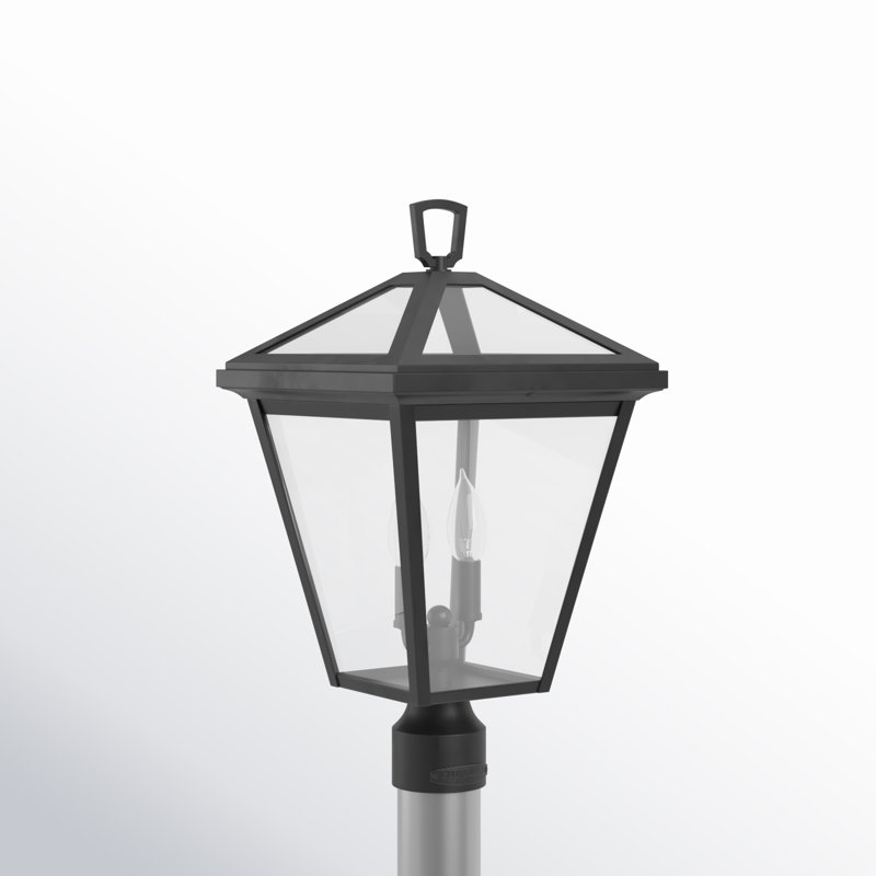 Alford Place 2-Light Lantern Head, Museum Black