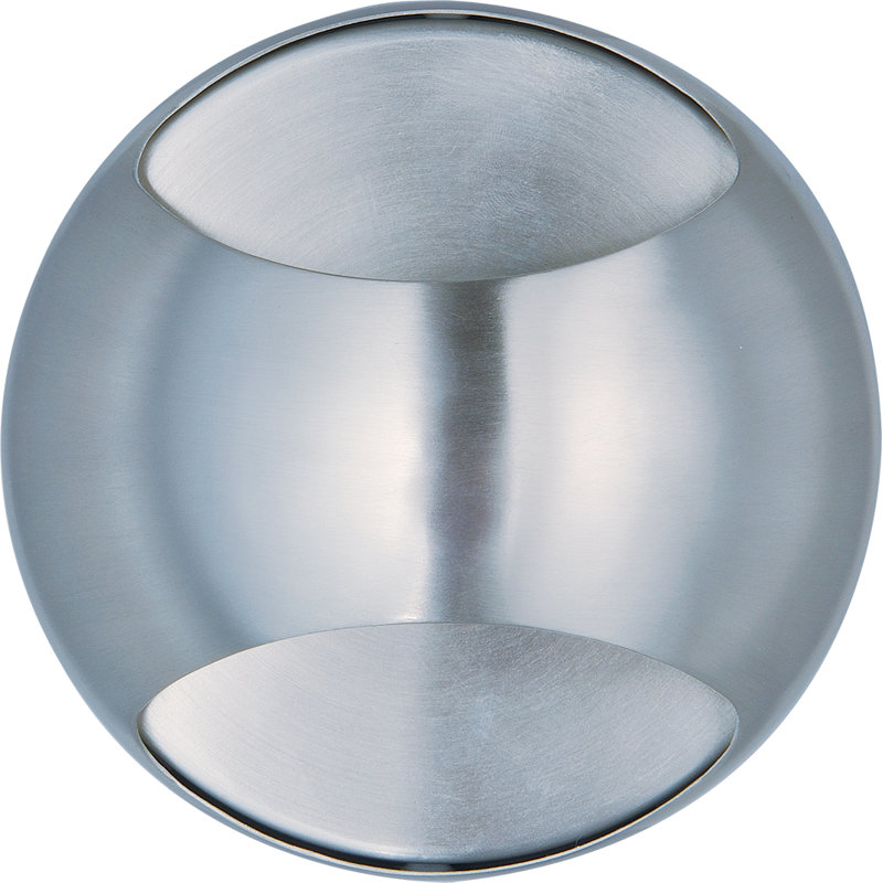 Divij Deck Light, Satin Nickel