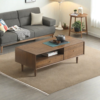 Table basse de style nordique minimaliste