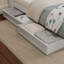 Lit plateforme en bois massif avec pieds de lit et tiroirs de rangement Lamari-1564007329-1564004857