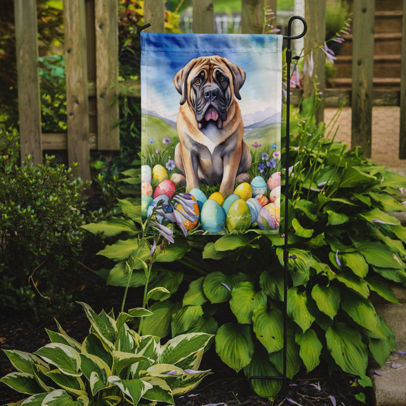 Easter Egg Hunt Double Sided 15.5'' H x 11.25'' W Polyester Easter Garden Flag