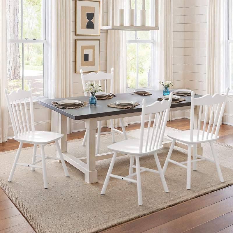 Chaises d'appoint Daisy, Blanc