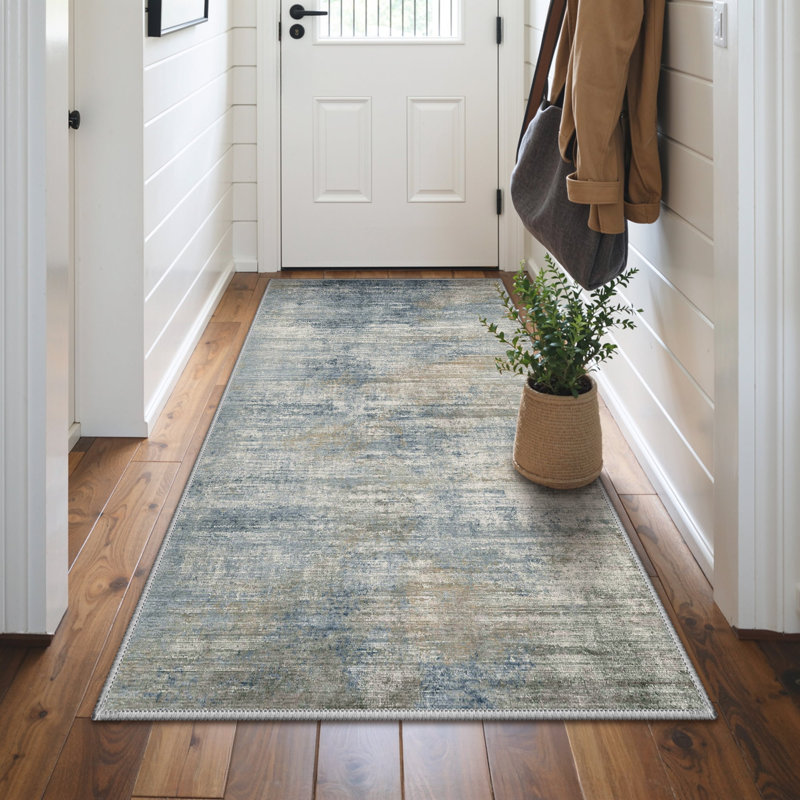 Abstract Area Rug, Rectangle 80 x 150 cm