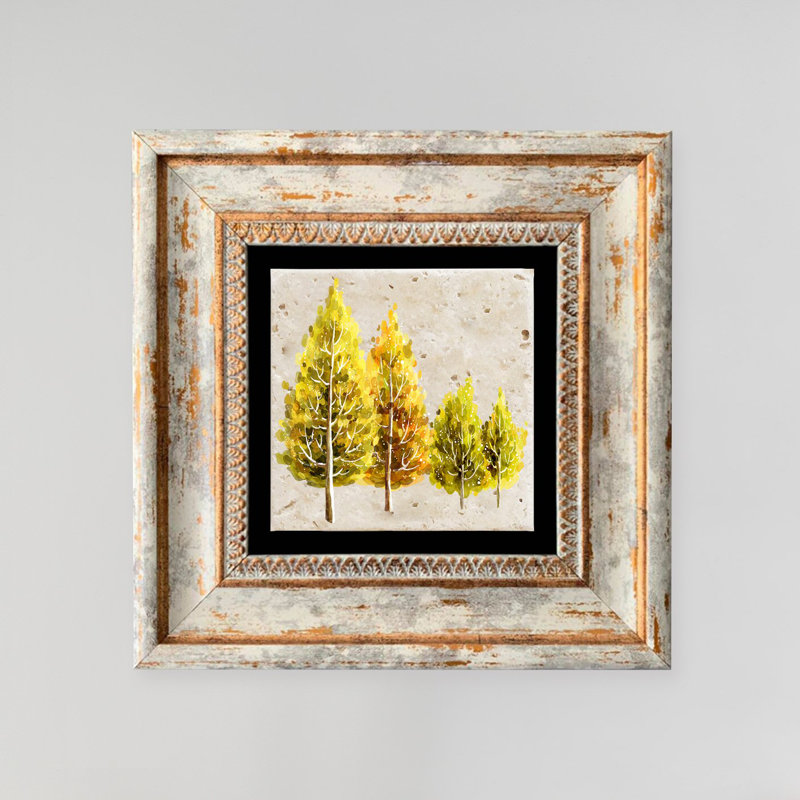 Peinture décorative encadrée