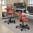 HÅG Capisco Adjustable Sit-to-Stand Height Chair with Footring-123277427-123277979
