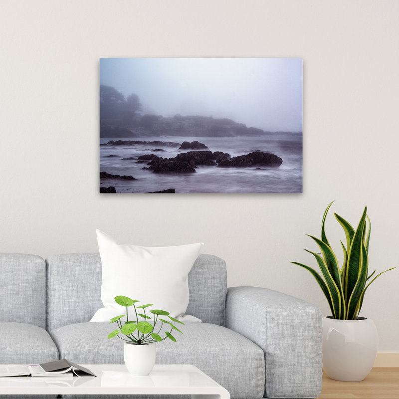 Roches de la mer - photographie de paysage, réalisme, art marin, H 24 po x l 36 po