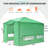 Pop Up Greenhouse 8' W x 12' D Greenhouse-93620244