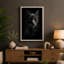 Cat's Luminous Gaze Modern - Wrapped Canvas-533626644-533626654