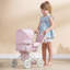 Olivia Polka Dots Princess Baby Doll Deluxe Stroller