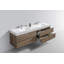Ensemble de meuble-lavabo double 80 po Parsonage