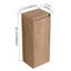 Armoire latérale de salle de bain 12 po, portes à fermeture douce, conception à fixation flottante (emballage KD)-1574206793