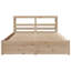 Solid Wood Bed Frame-715692486