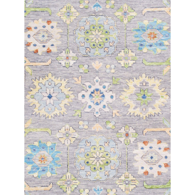 Oriental Area Rug in Gray