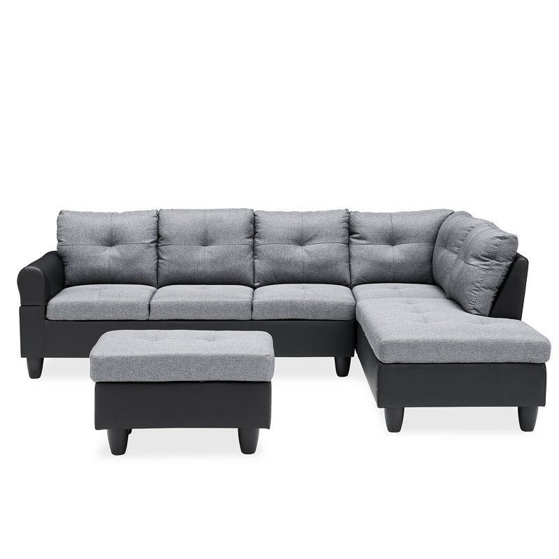 Canapé modulaire rembourré 4 pièces Towonna
