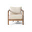 Chaise de patio avec coussins Weksler